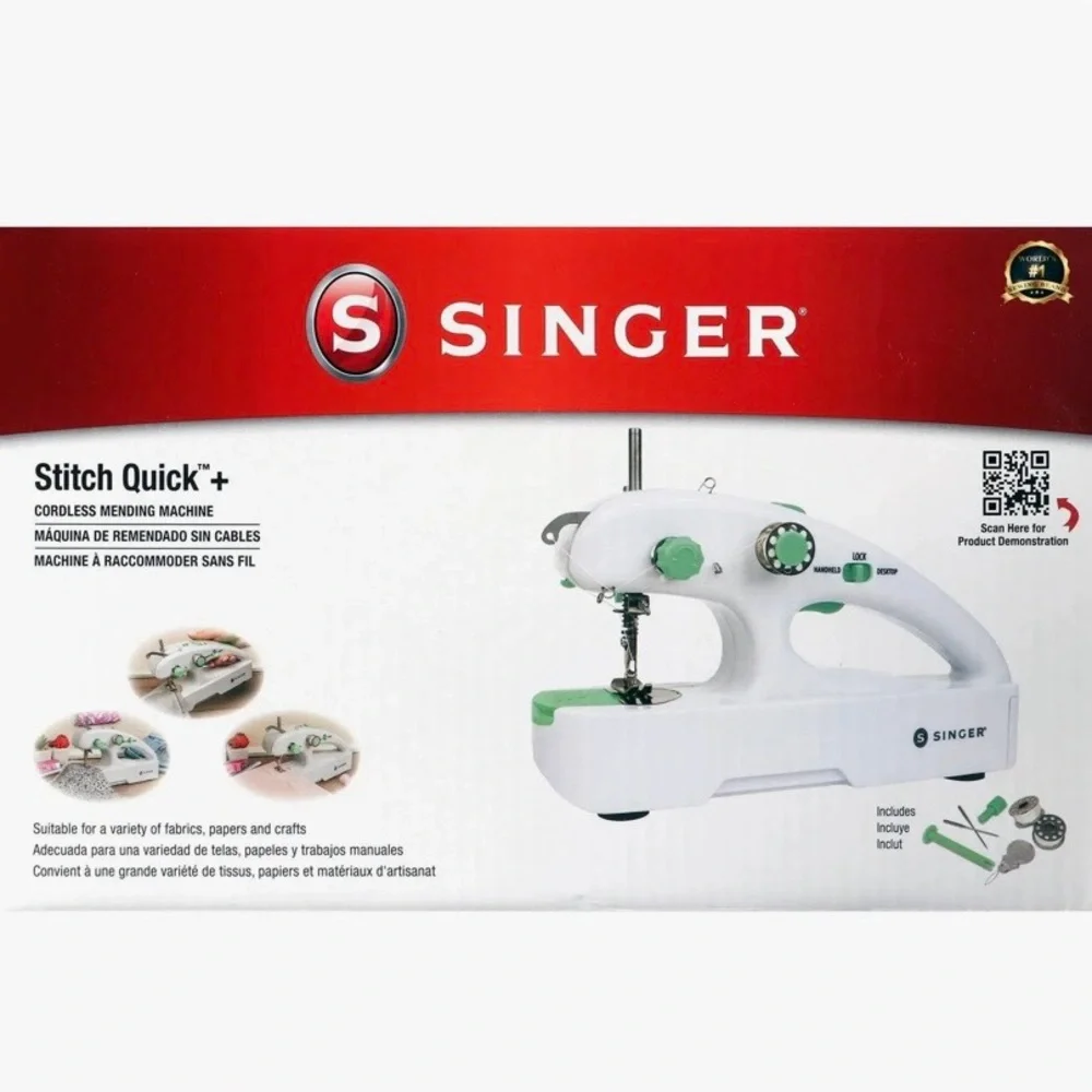 Singer Stitch Sew Quick + Portable Sewing Machine, battery operated, NEW in Box - Picture 2 of 11